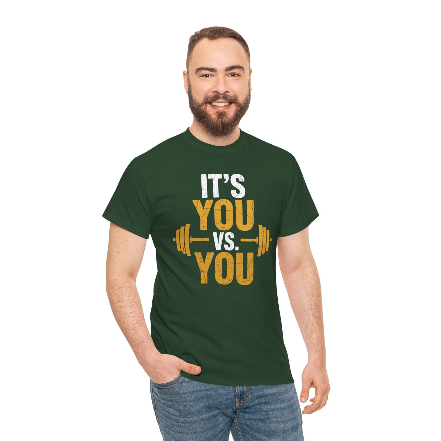 Its You Vs You Workout Gym Workout Motivation Fitness Men Women T-Shirt