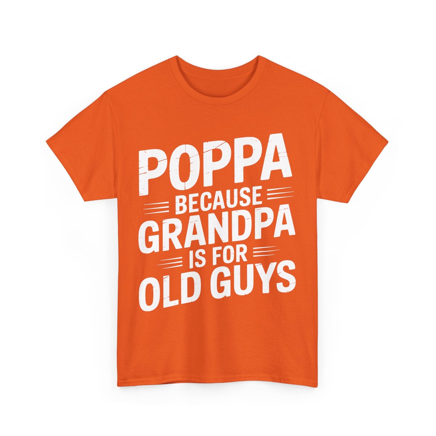 Poppa Grandpa From Grandkids Father's Day Poppa T-Shirt