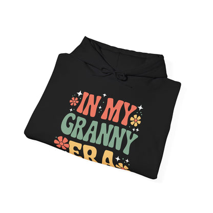In My Granny Era Funny Sarcastic Groovy Retro Mothers Day Hoodie