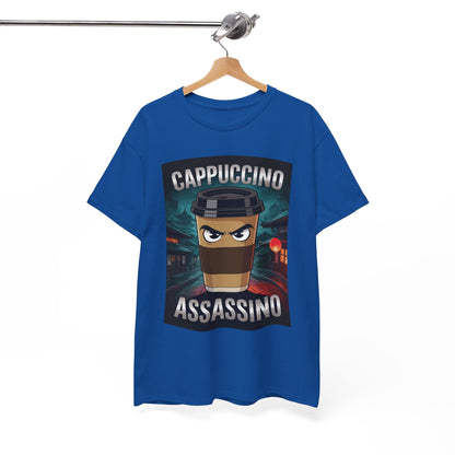 Cappuccino Assassino Coffee Lovers Italian Brainrot Meme T-Shirt