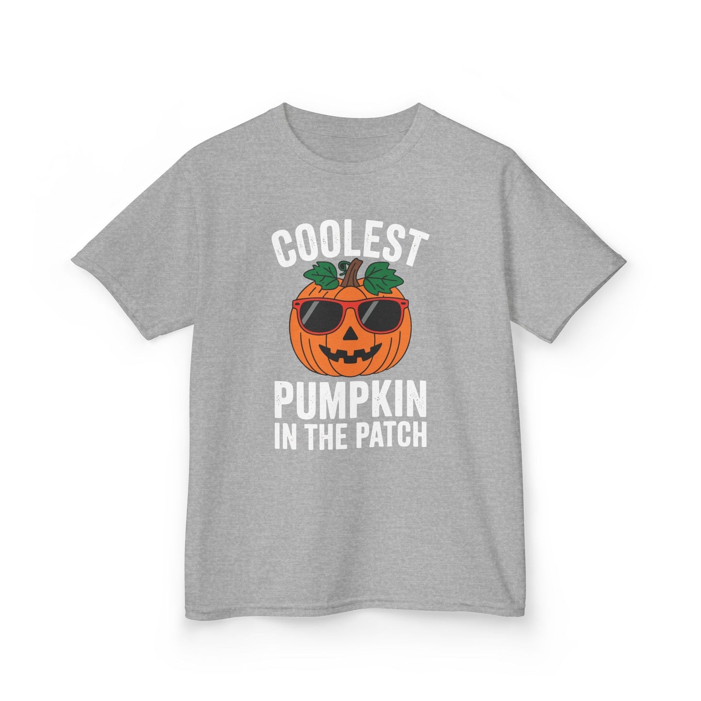 Kids Coolest Pumpkin In The Patch Halloween For Boys Girls T-Shirt