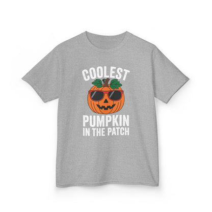 Kids Coolest Pumpkin In The Patch Halloween For Boys Girls T-Shirt
