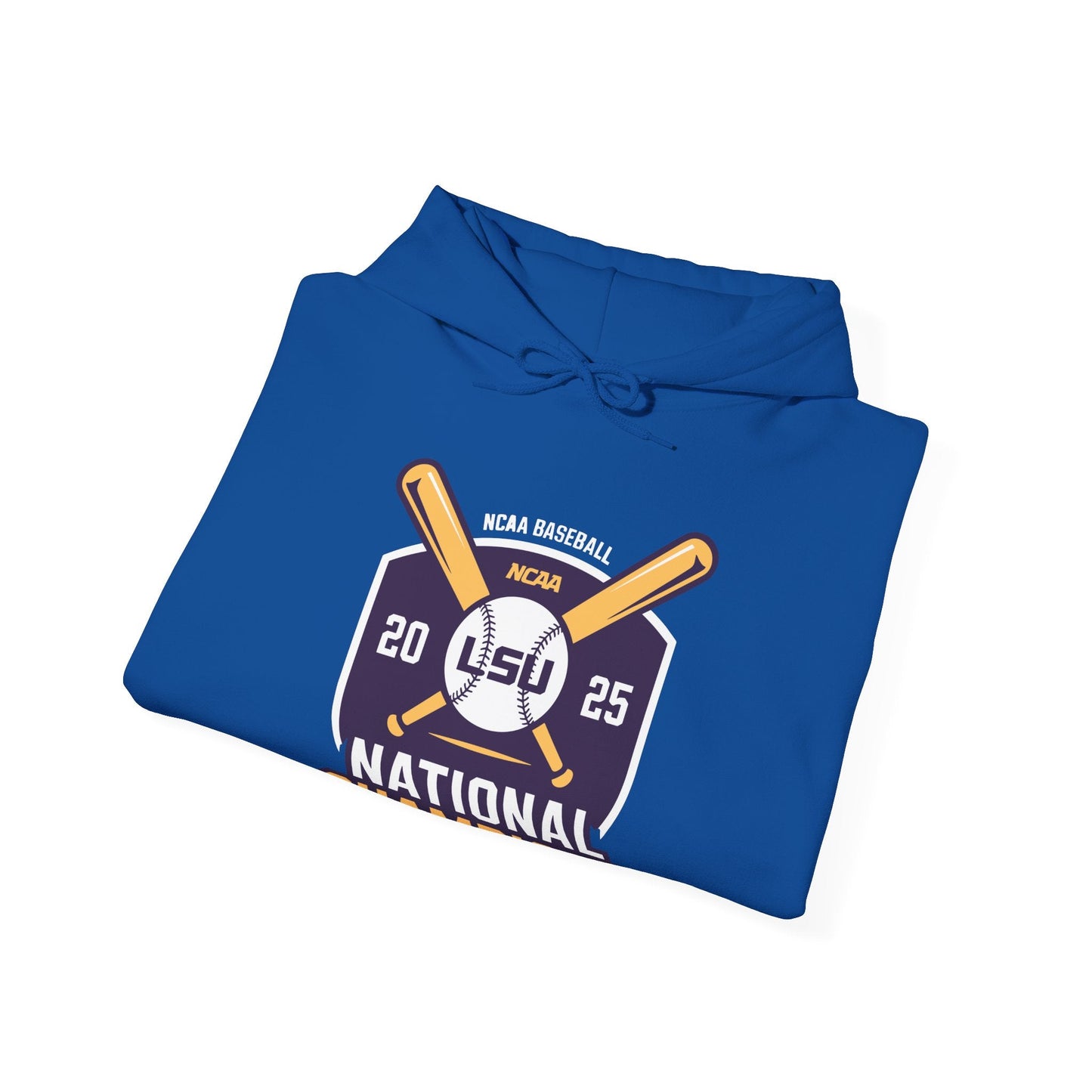 LSU Baseball 2025 National Champions Logo Hoodie