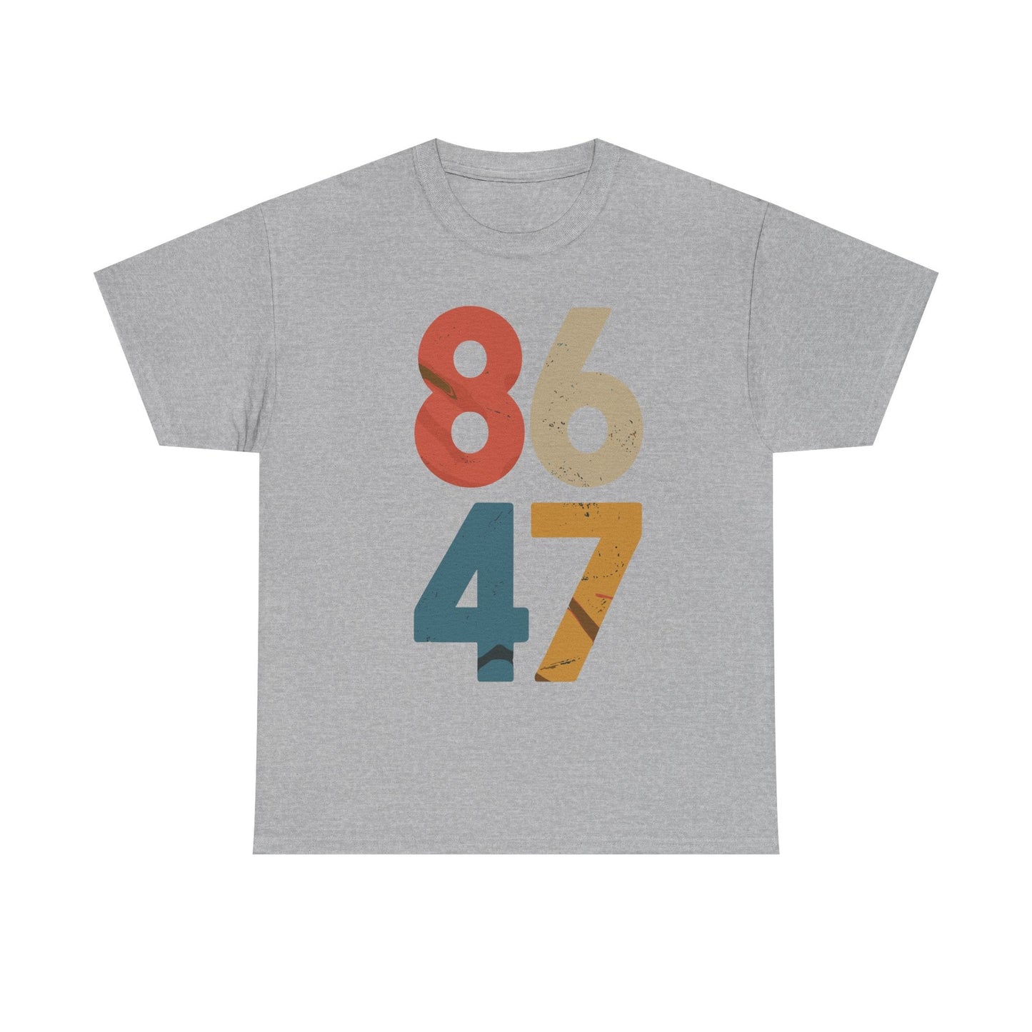 Classic Vintage 80s Style 86 47 Anti Trump T-Shirt