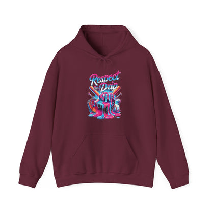Baseball Drip For Boys Ice Cream Respect The Drip Baseball Hoodie