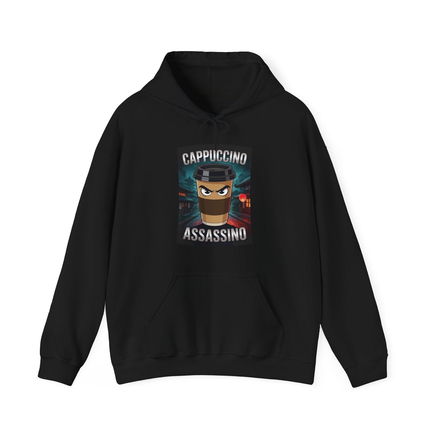 Cappuccino Assassino Coffee Lovers Italian Brainrot Meme Hoodie