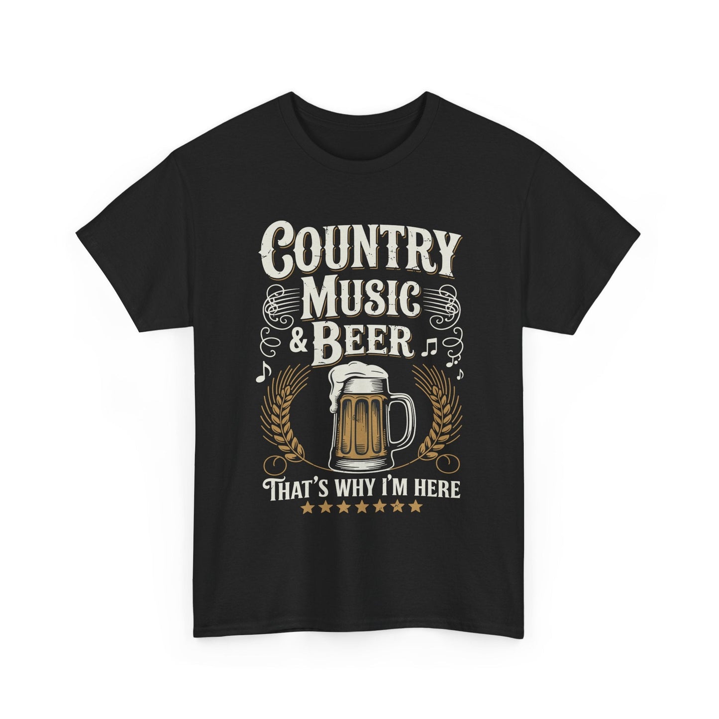 Vintage Country Music and Beer That's Why I'm Here Legends T-Shirt