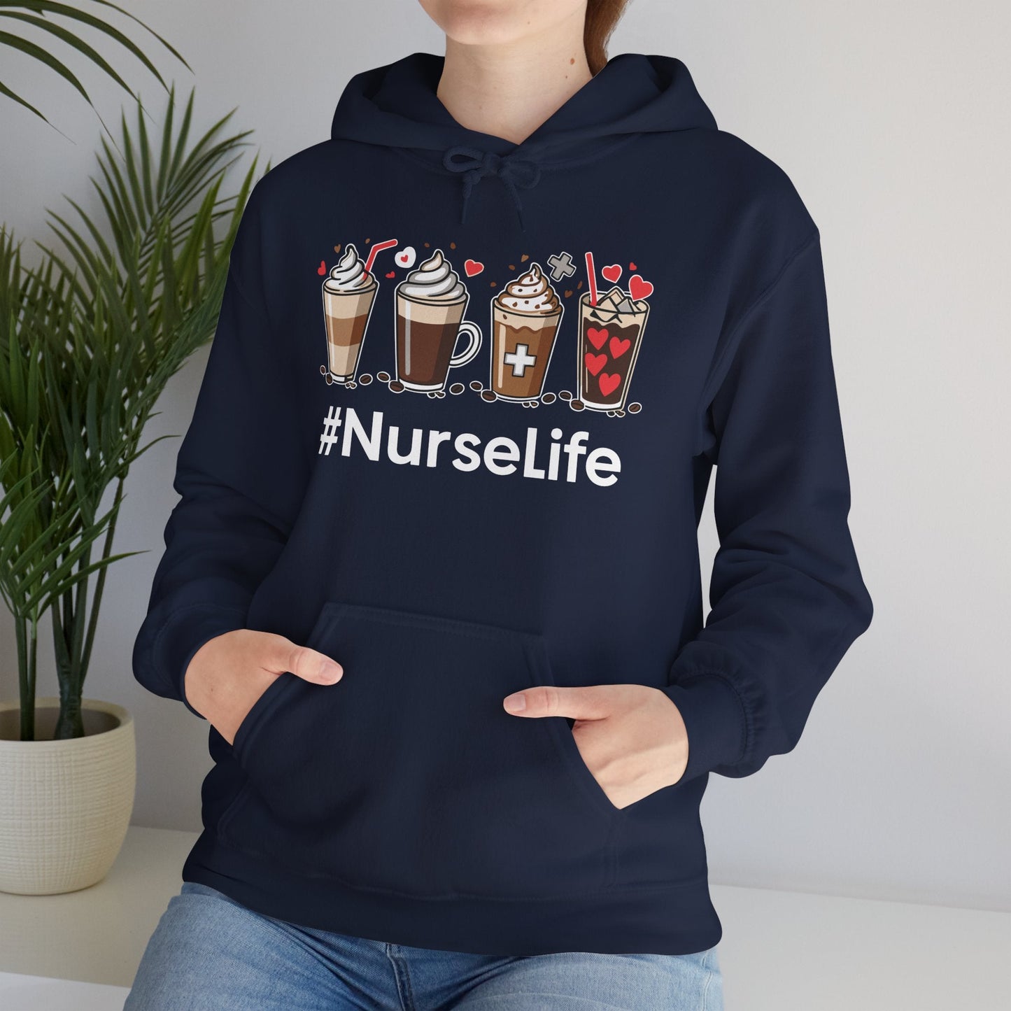 Nurse Life Funny Coffee Nurses Fuel Registered Nurse Medical Hoodie