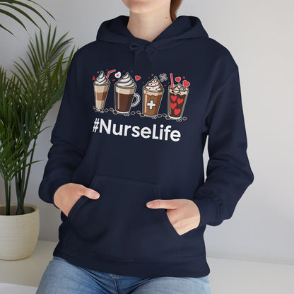 Nurse Life Funny Coffee Nurses Fuel Registered Nurse Medical Hoodie
