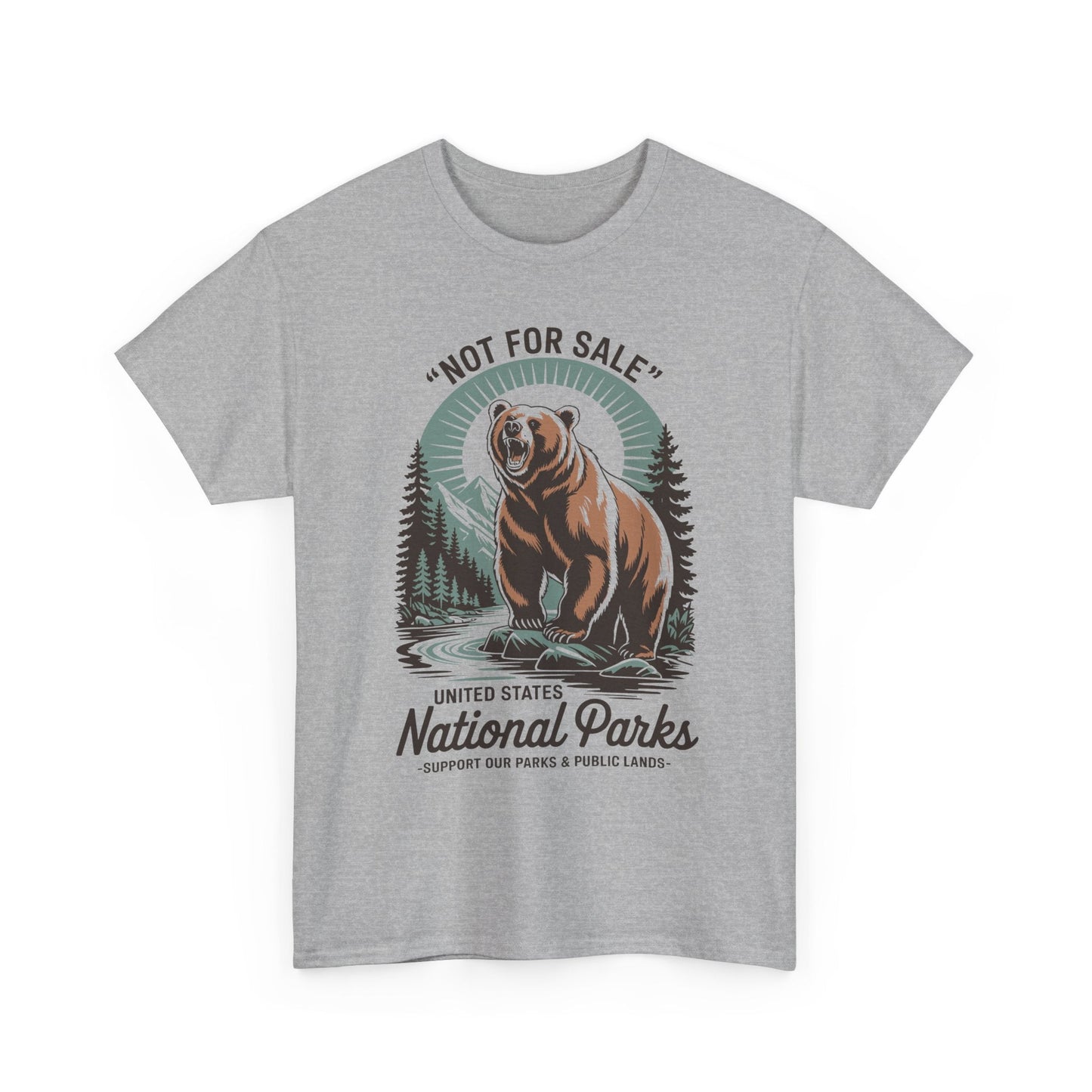 Not For Sale National Parks Support Our Parks & Public Lands T-shirt