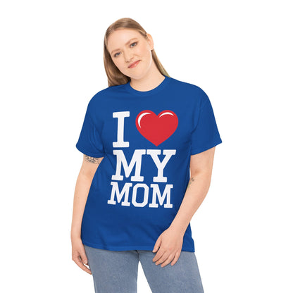 I Love My Mom Mothers Day from Daughter or Son T-Shirt