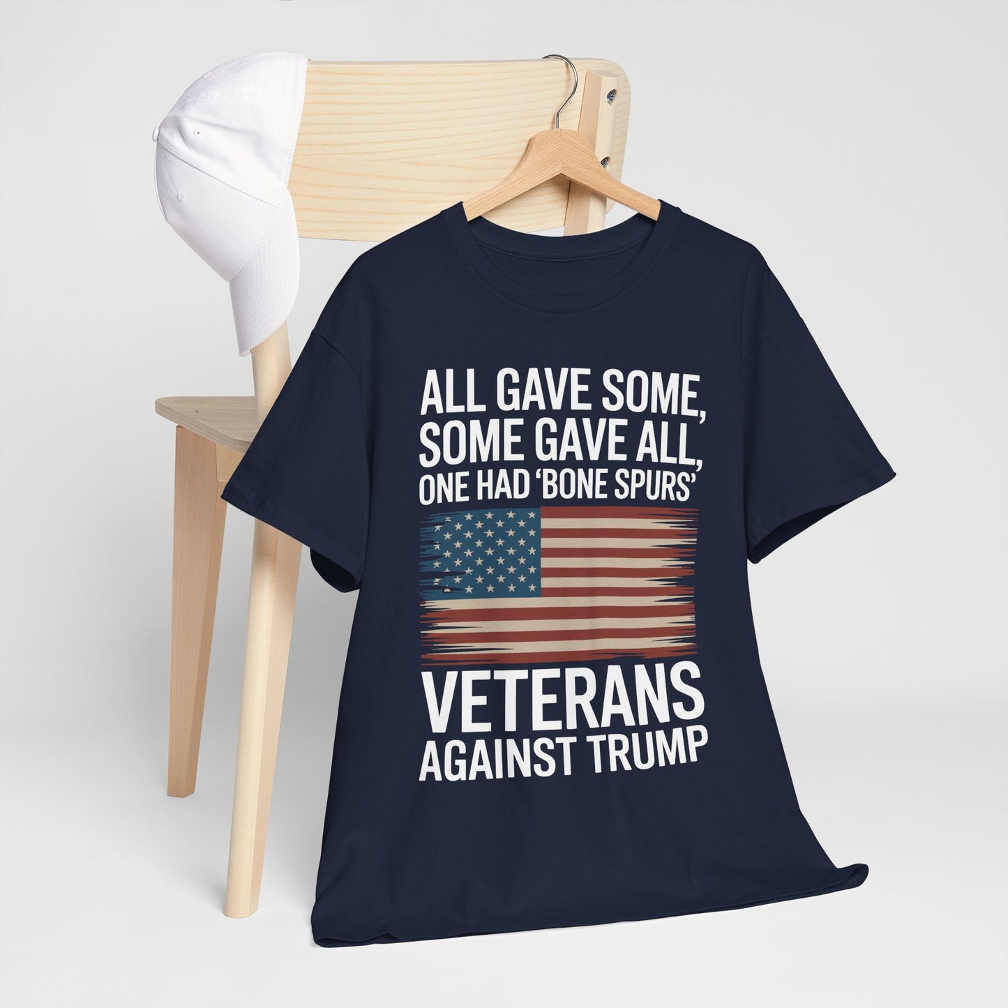Veterans Against Trump Anti Trump Political Protest T-Shirt