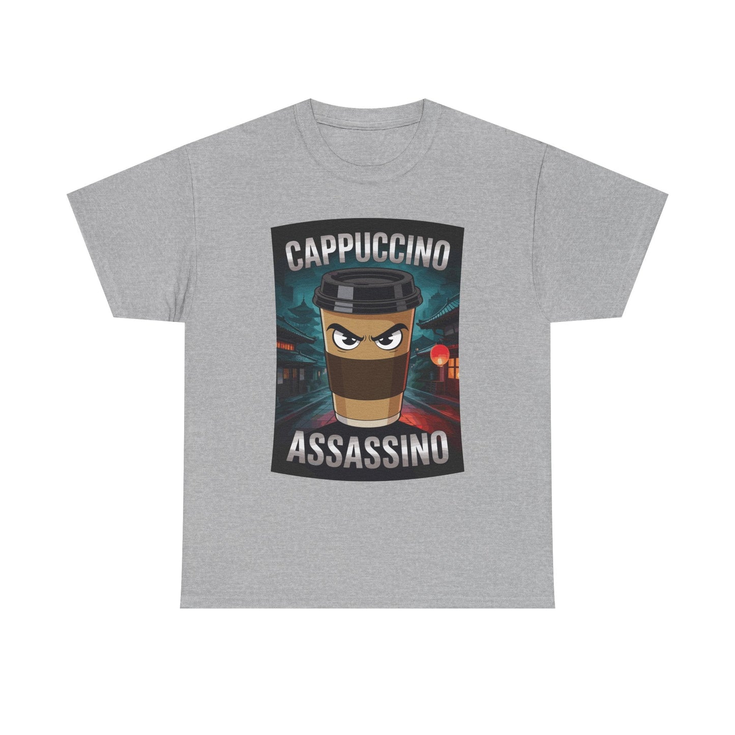 Cappuccino Assassino Coffee Lovers Italian Brainrot Meme T-Shirt