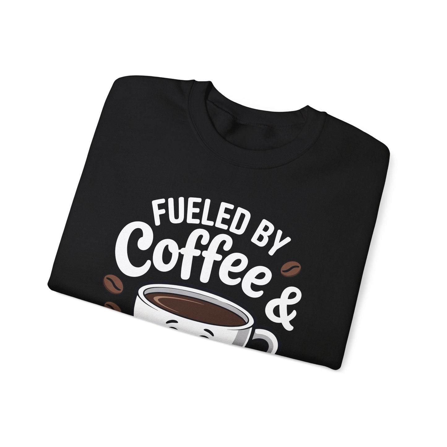 Funny Coffee Lover Fueled by Coffee And Kindness Sweatshirt