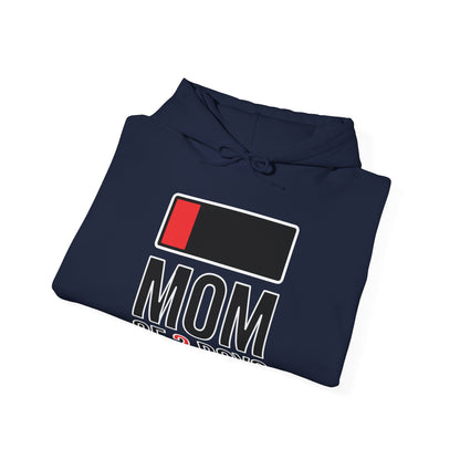 Mom of 2 Boys Gift from Son Mothers Day Birthday Women Hoodie