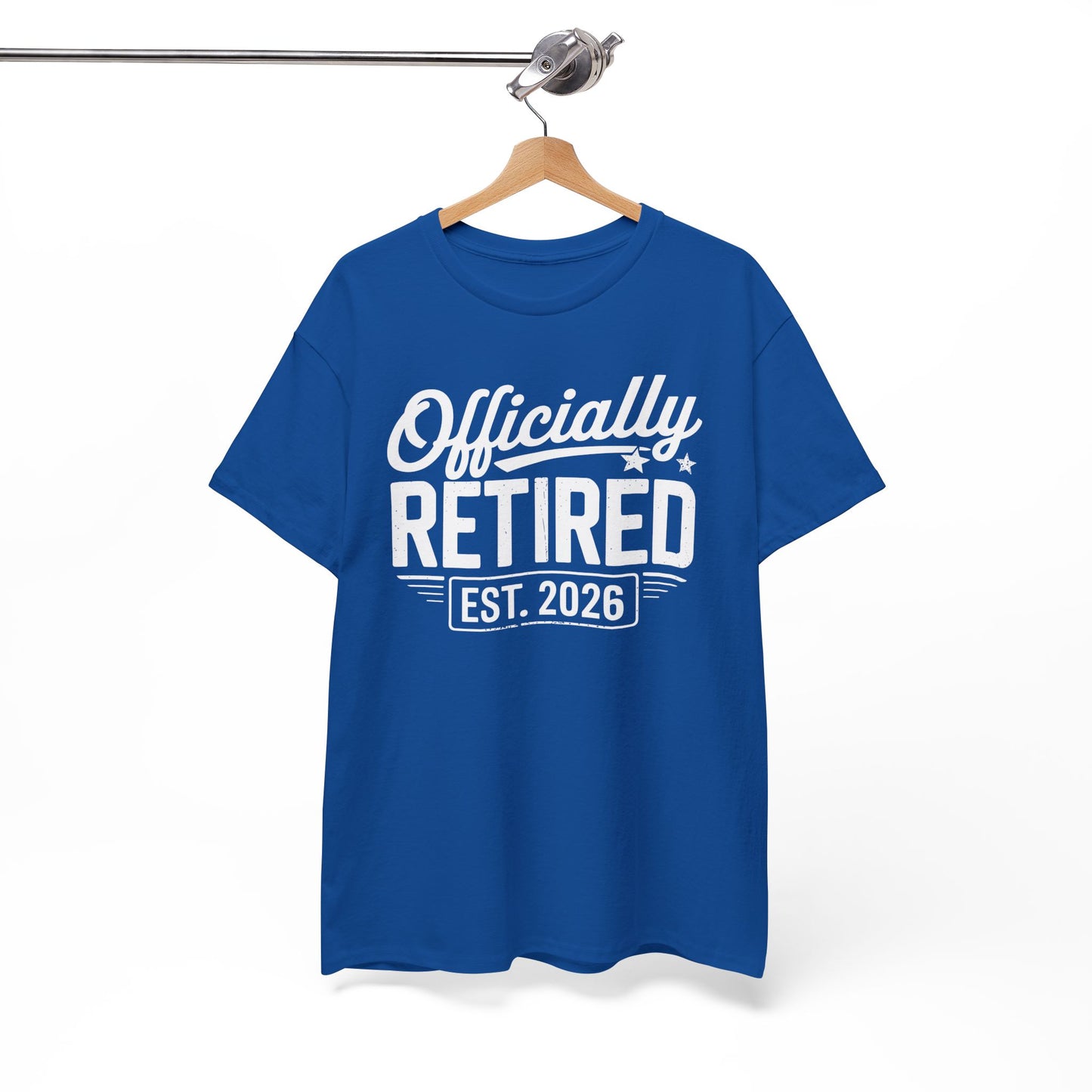 Funny Retirement 2026 Officially Retired Vintage Humor T-Shirt