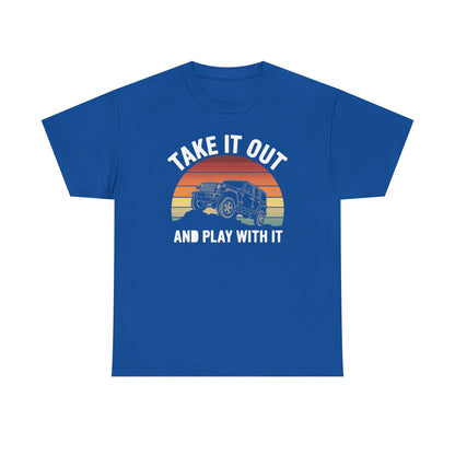 Catch Some Rays Vintage Retro Take It Out And Play T-Shirt