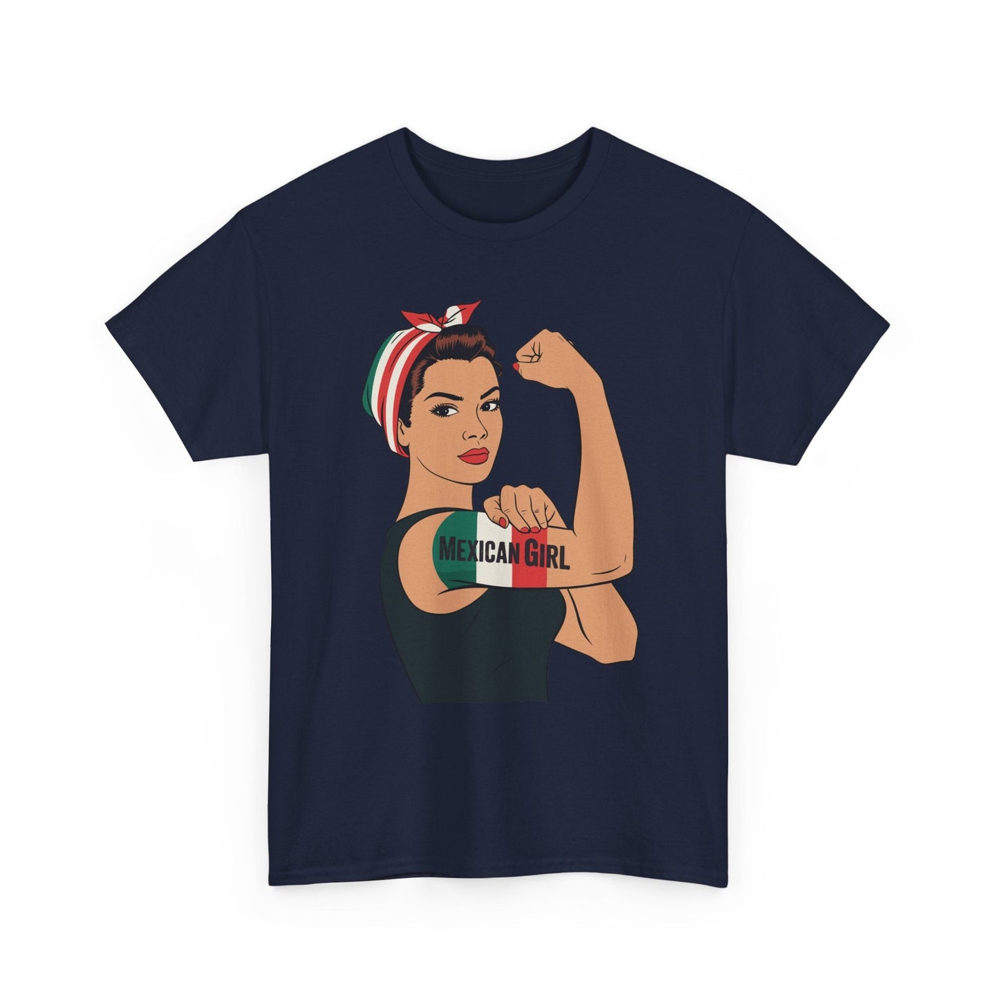 Mexican Girl Mujer Rosie Riveter Cinco De Mayo Fiesta T-Shirt Women