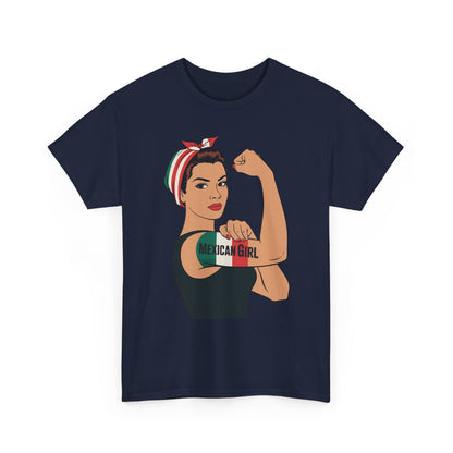 Mexican Girl Mujer Rosie Riveter Cinco De Mayo Fiesta T-Shirt Women