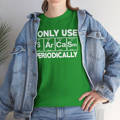 Sarcasm Periodic Table Element Weird Science Joke Gift T-Shirt