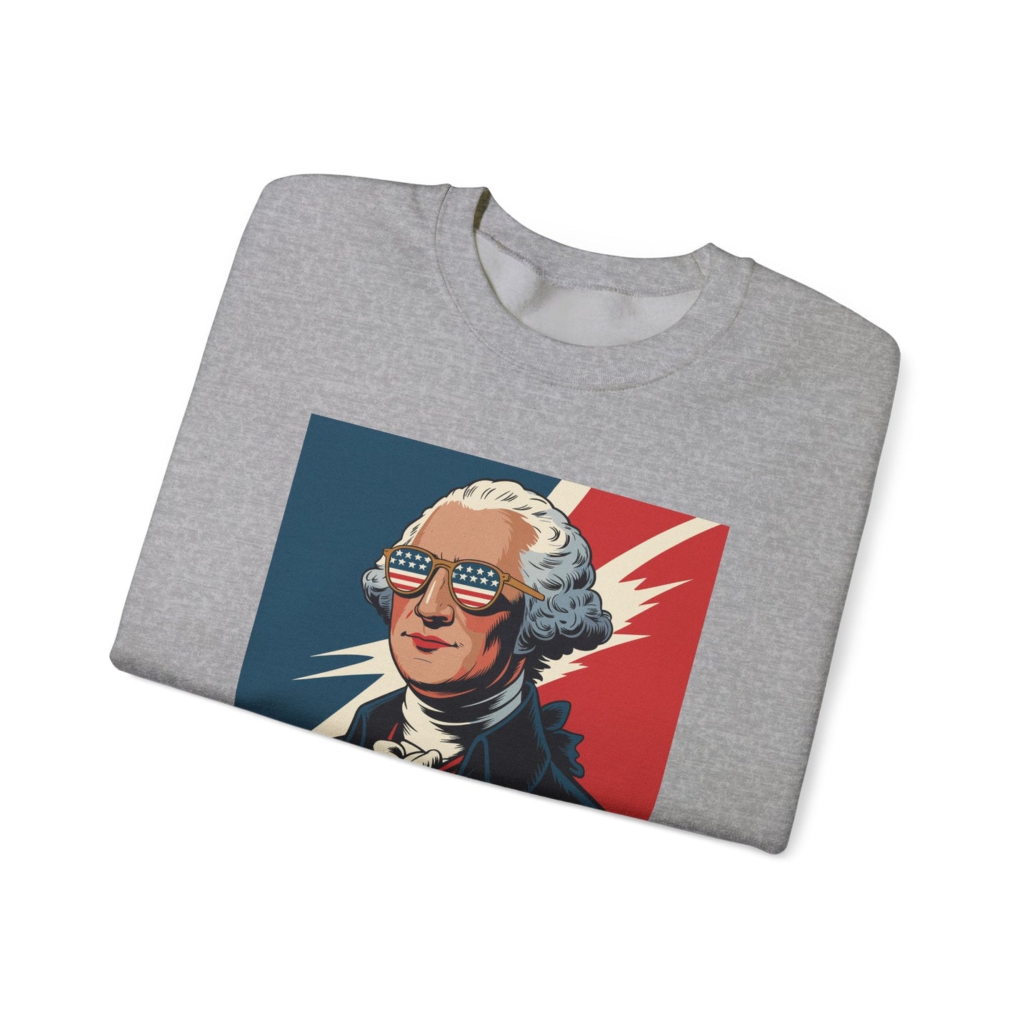 4th Of July 2025 George Washington Bruh. Meme Patriotic Sweatshirt