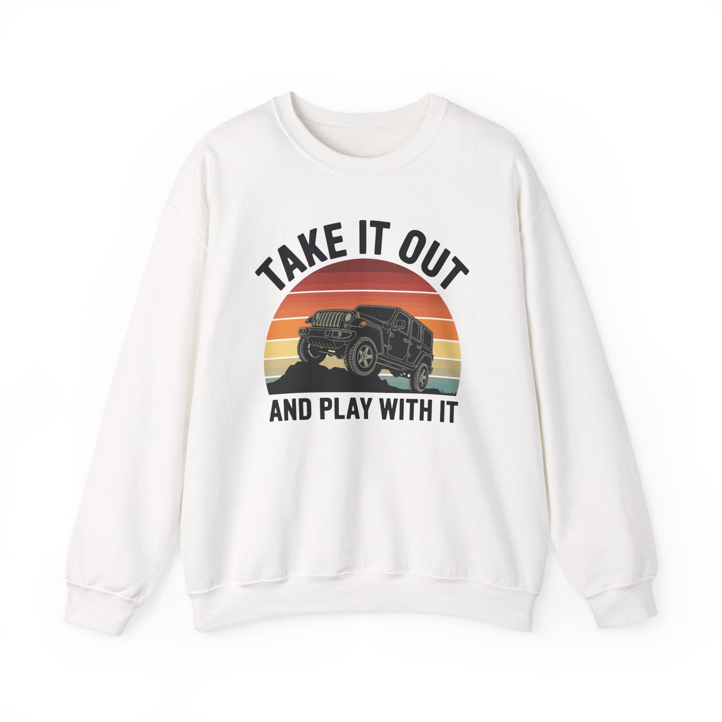 Catch Some Rays Vintage Retro Take It Out And Play Sweatshirt