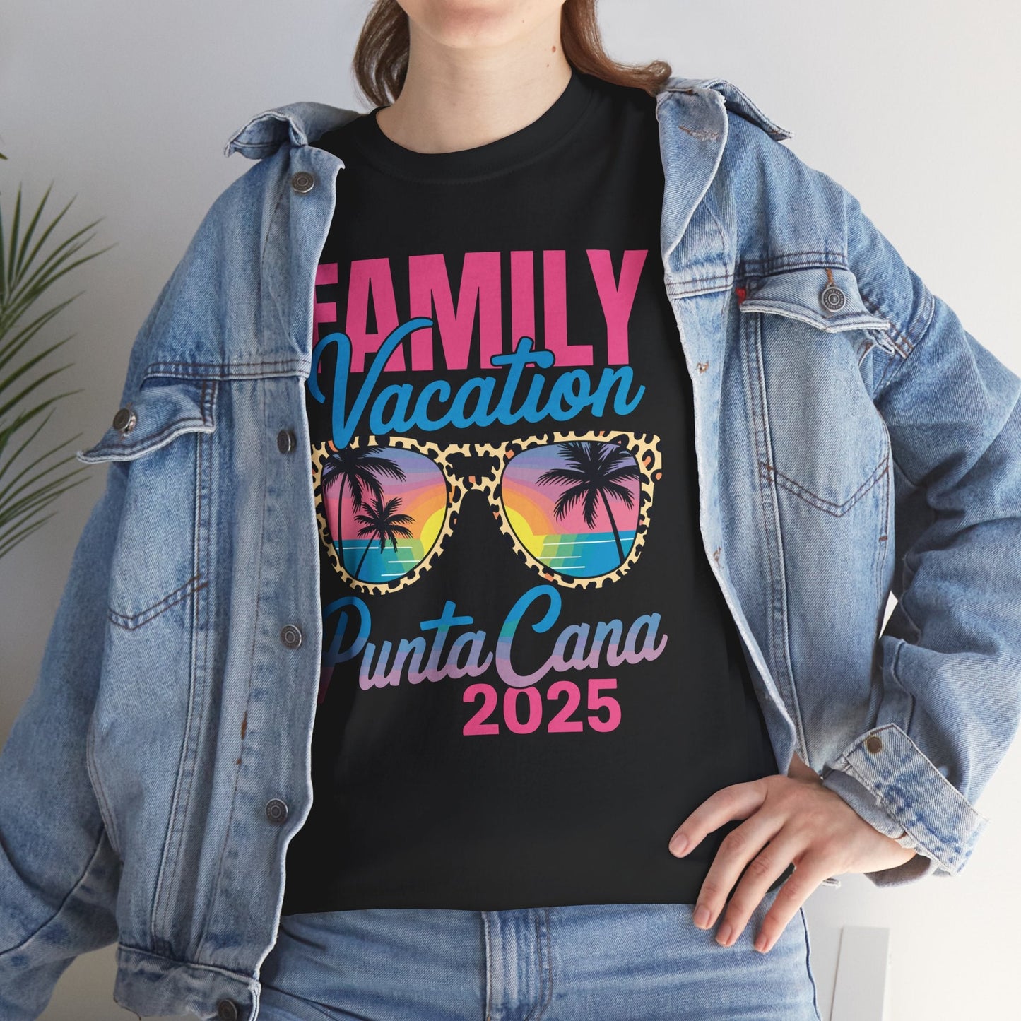 Family Vacation Punta Cana 2025 Matching Holiday Summer T-Shirt