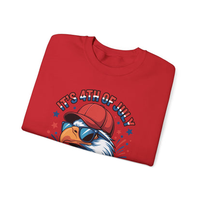 Bruh 4th Of July Fourth Of July Bald Eagle Sweatshirt