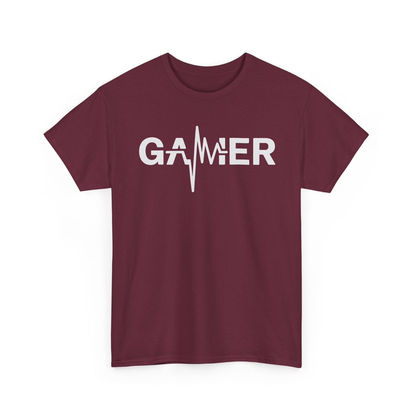 Gamer Heartbeat Video Games Graphic T-Shirt