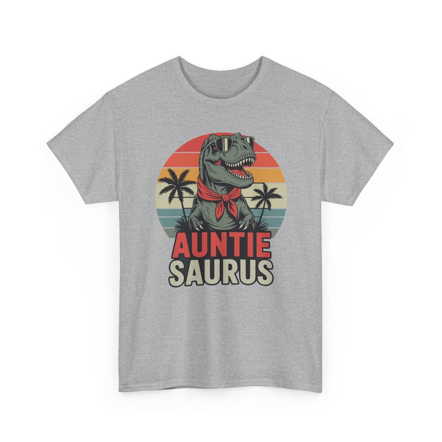 Auntiesaurus T Rex Dinosaur Auntie Saurus Family Matching T-Shirt