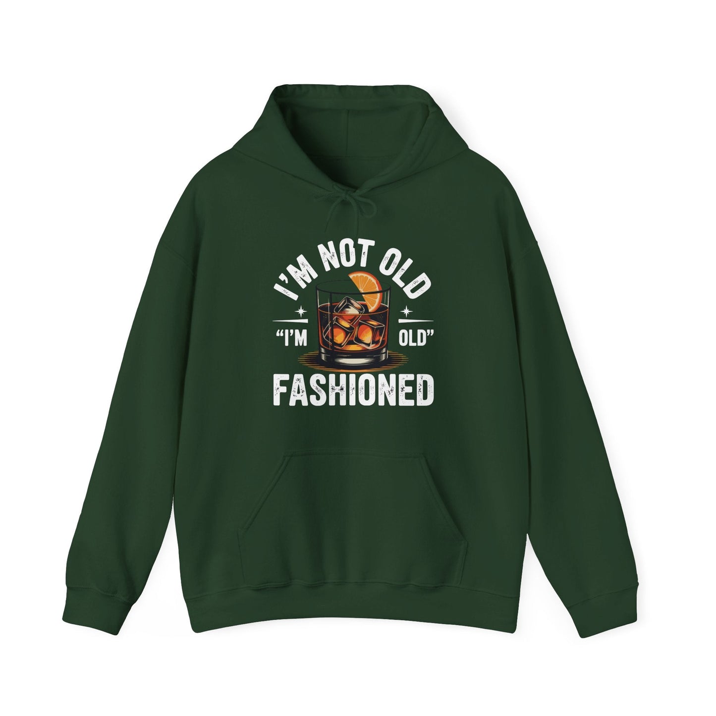 I'm Not Old I'm Old Fashioned Classic Whiskey Lover Vintage Hoodie