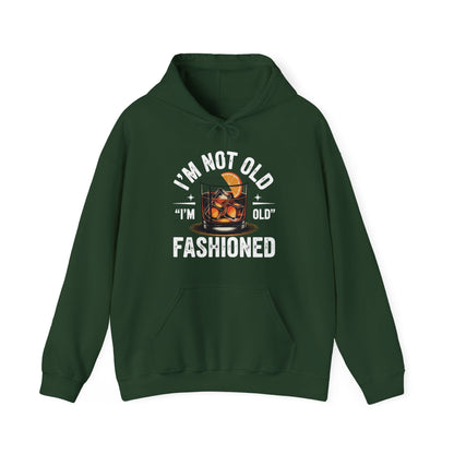 I'm Not Old I'm Old Fashioned Classic Whiskey Lover Vintage Hoodie