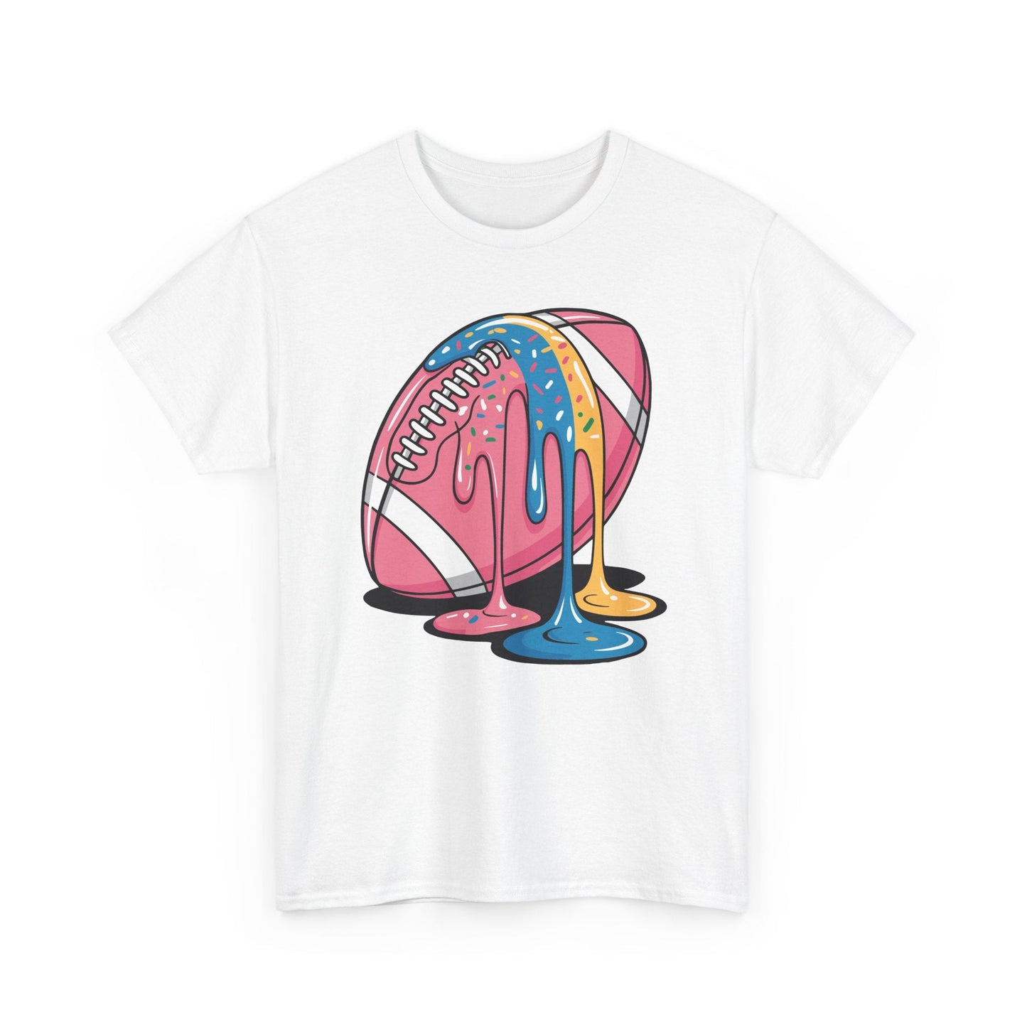 Football Drip For Lineman WR QB RB Ice Cream Sprinkles T-Shirt