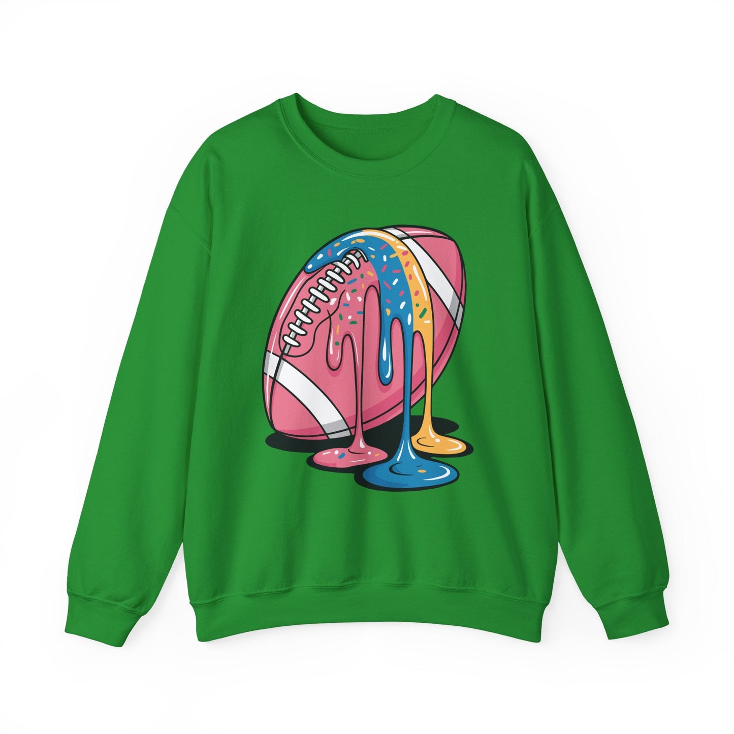 Football Drip For Lineman WR QB RB Ice Cream Sprinkles Sweatshirt
