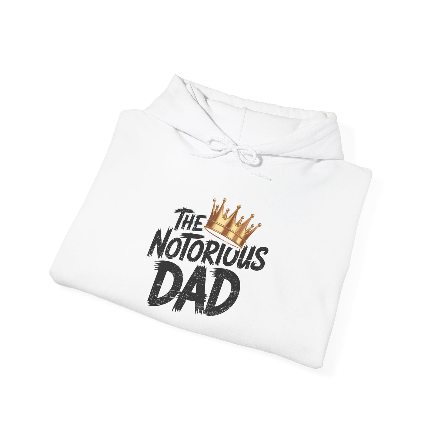 Old School Funny Hip Hop Fathers Day Notorious Dad Hoodie
