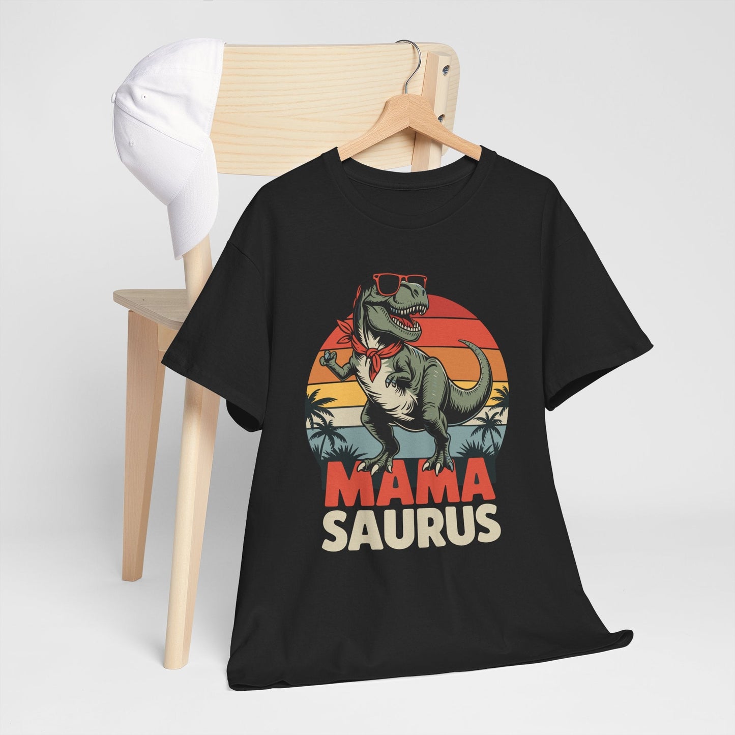 Mamasaurus T Rex Dinosaur Mama Saurus Family Matching Women T-Shirts