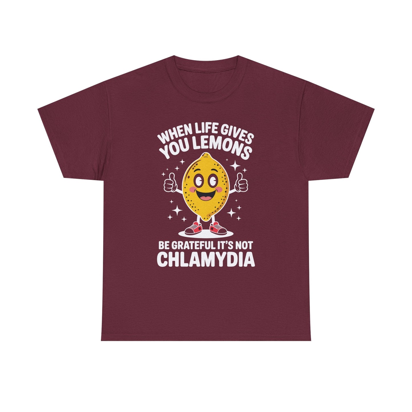 Lemons and Chlamydia Absurd Offensive Meme Sarcastic Edgy T-Shirt