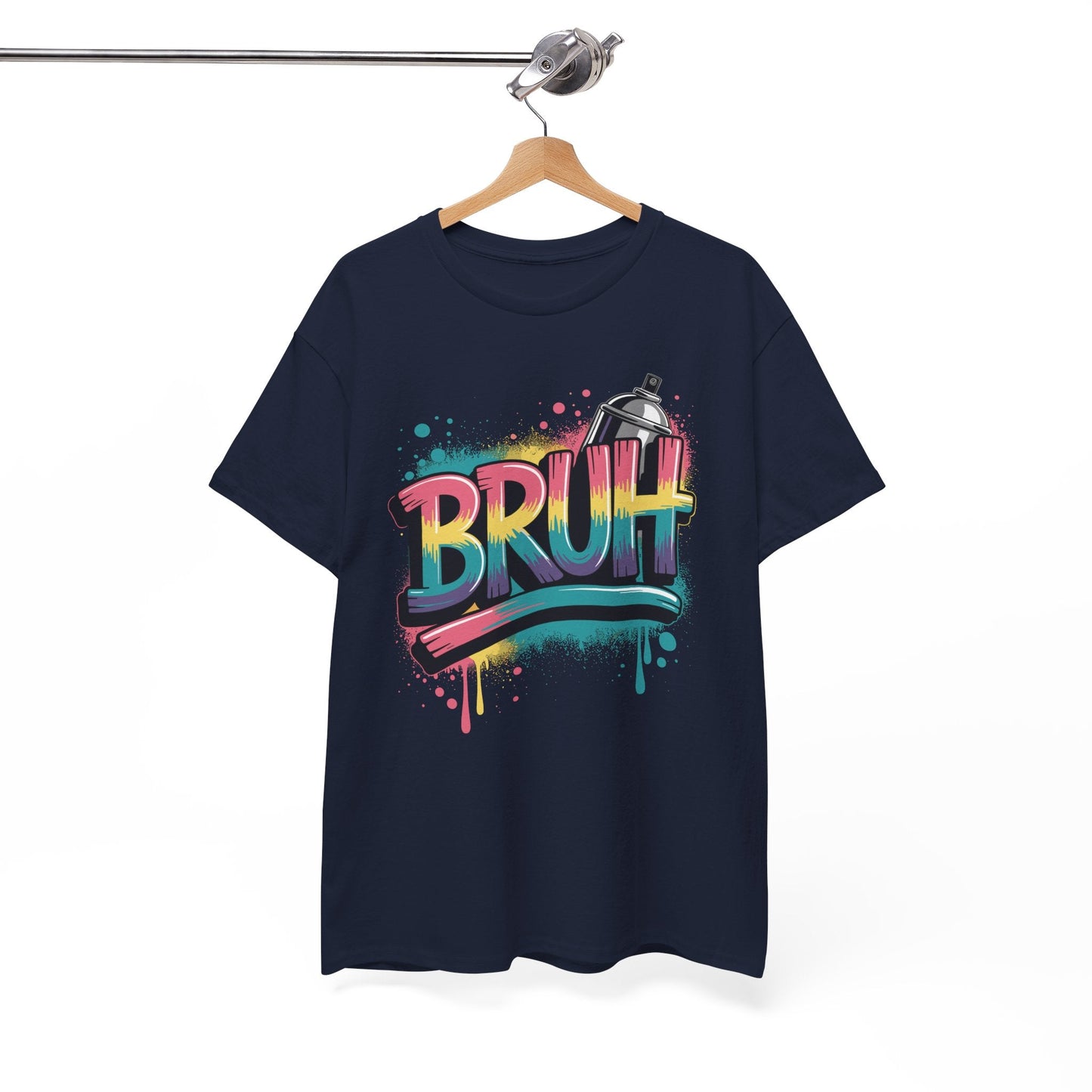 Bruh Graffiti Funny Saying Street Art Meme Men Boys T-Shirt