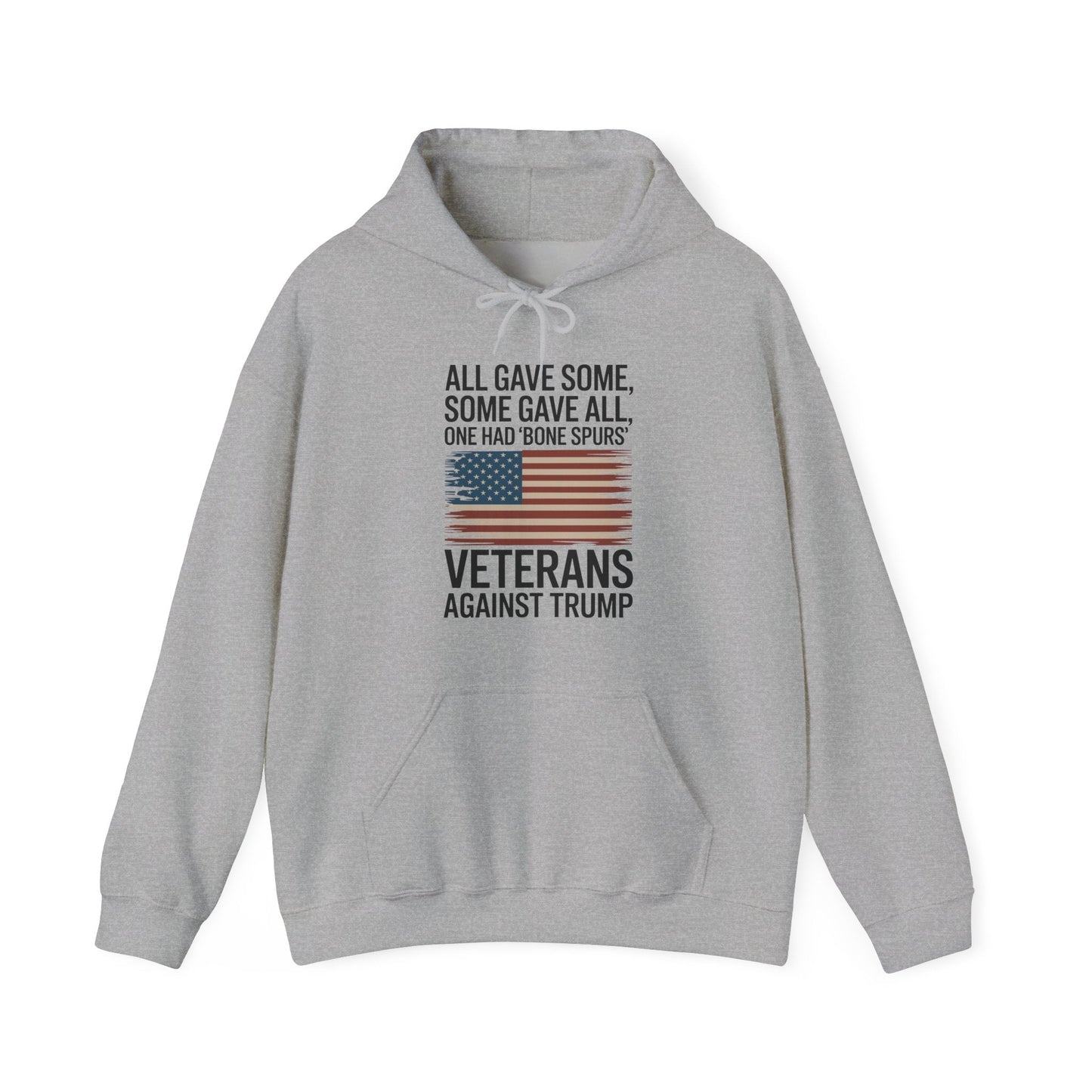 Veterans Against Trump Anti Trump Political Protest Hoodie