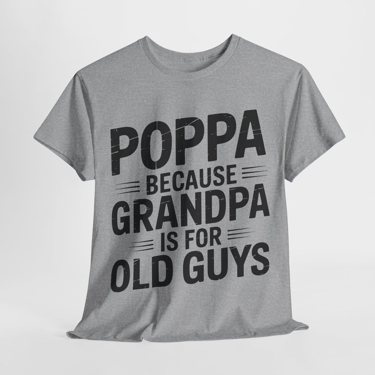 Poppa Grandpa From Grandkids Father's Day Poppa T-Shirt