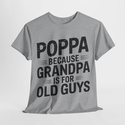 Poppa Grandpa From Grandkids Father's Day Poppa T-Shirt