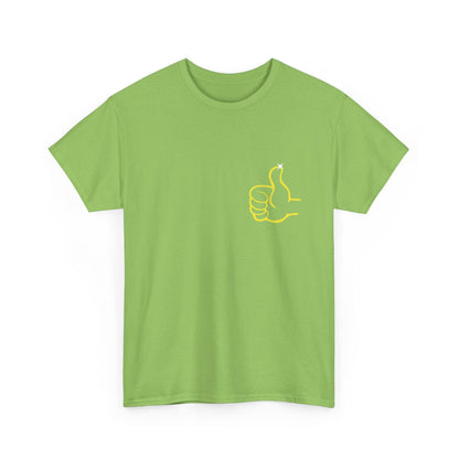 Funny Thumbs Up Emoji Graphic T-Shirt Positive Vibes