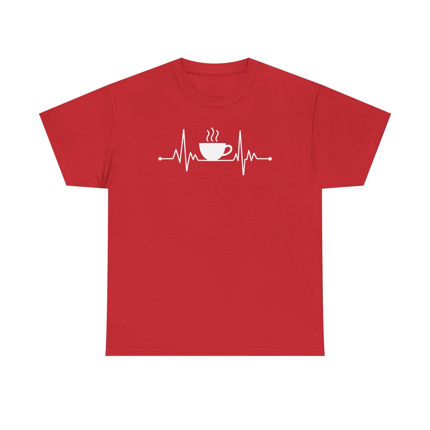 Coffee Heartbeat Drinking Coffee T-Shirt