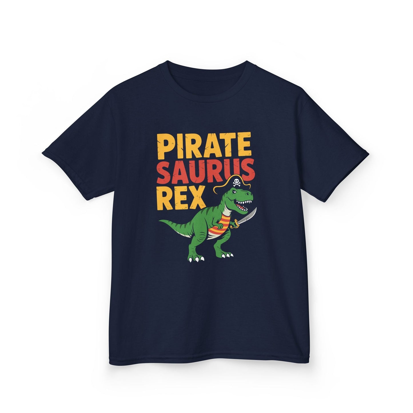 Pirate Saurus T-Rex Dinosaur Funny Halloween Costume Boys T-Shirt