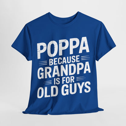 Poppa Grandpa From Grandkids Father's Day Poppa T-Shirt