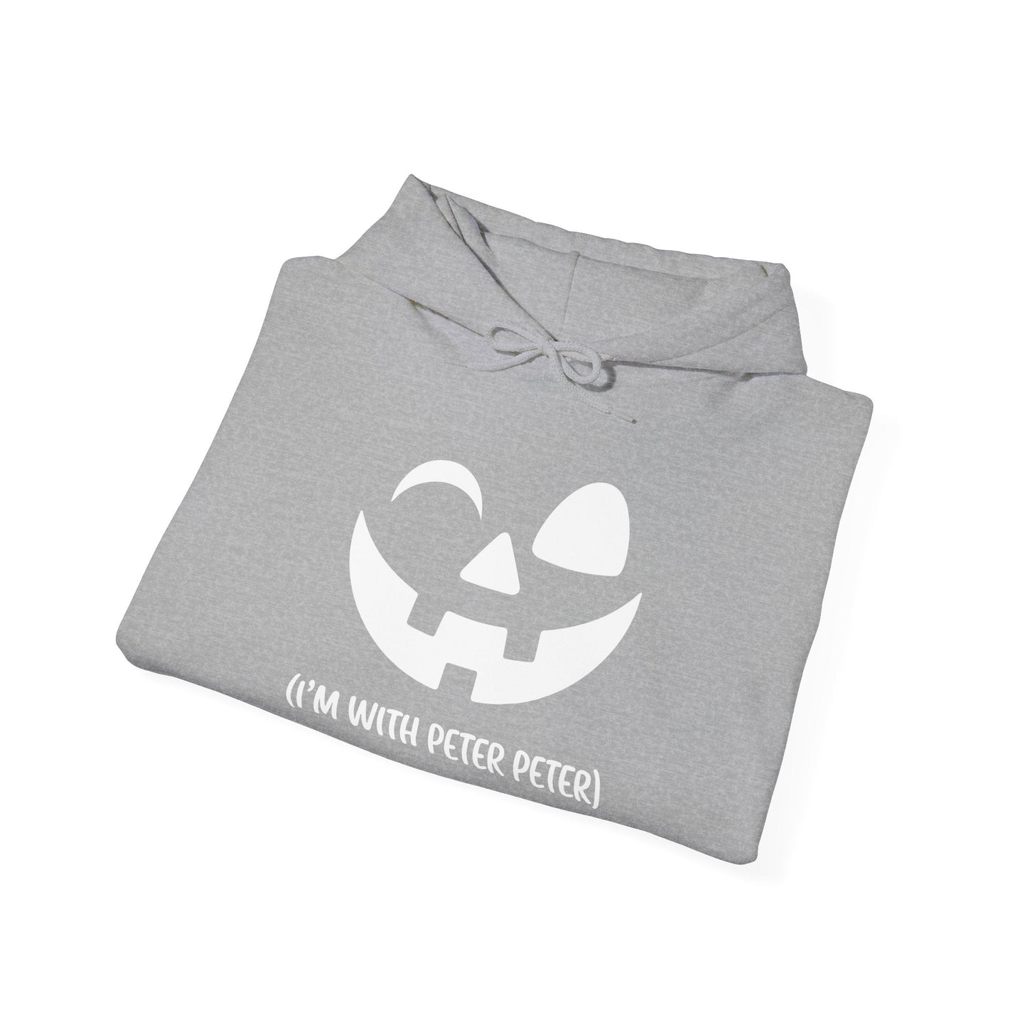 Im With Peter Couple Halloween Adult Eater Pumpkin Hoodie