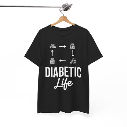Funny Diabetic Type 1 Diabetes T1D Diabetes Awareness T-Shirt