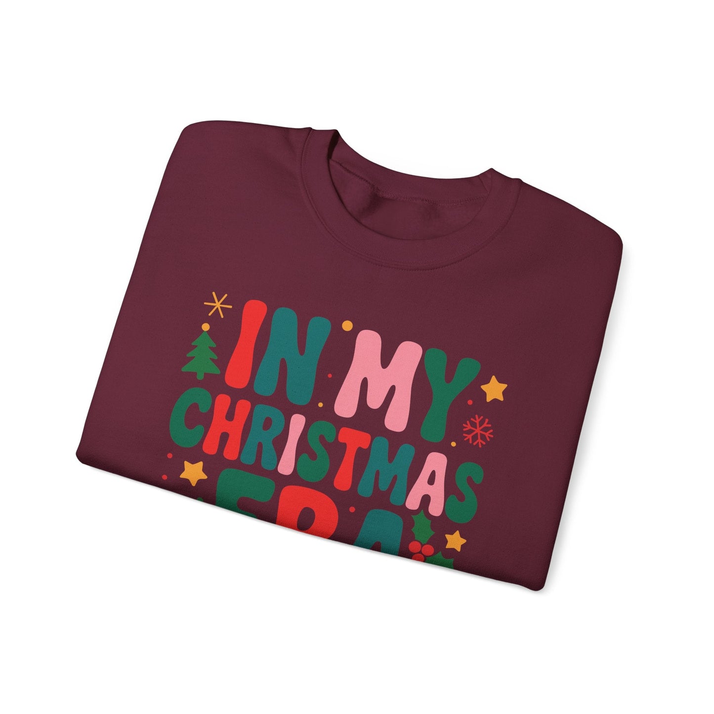 In My Christmas Era Cute Groovy Christmas Holiday Xmas Sweatshirt