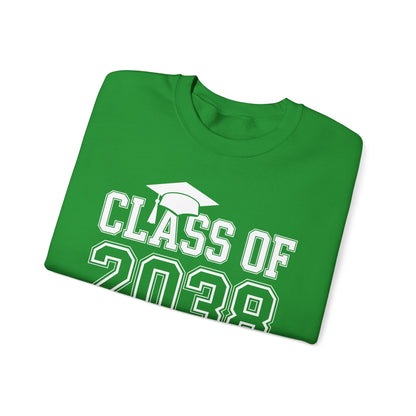 Class of 2038 Grow With Me Funny Kindergarten Back To School Sweatshirt