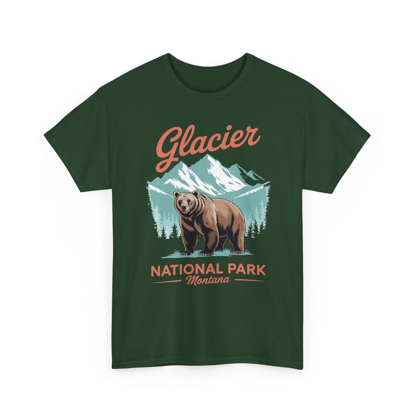 Glacier National Park retro T-Shirt
